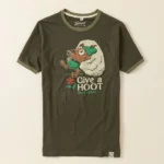 Give A Hoot Don't Pollute Ringer Tee 2