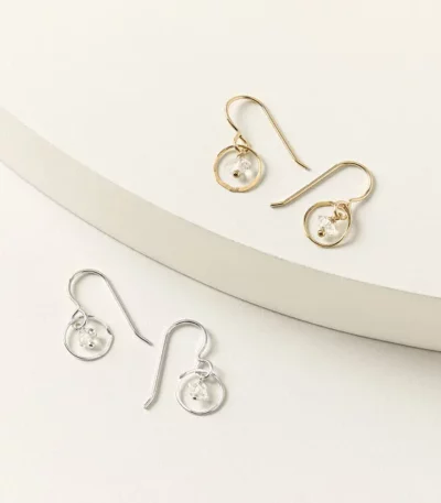 Herkimer Diamond Sparkle Earrings