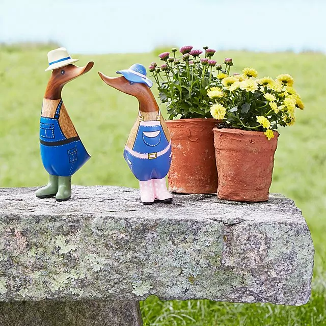 Handmade Gifts 57 His & Hers Gardener Duckies
