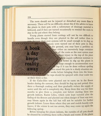 Keep Reality Away Magnetic Bookmark