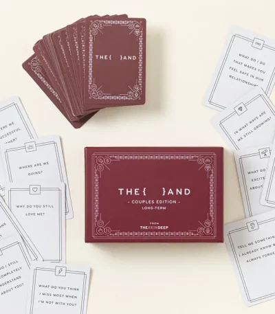 Long Term Couples Connection Card Deck