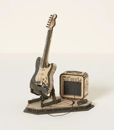 Mini Electric Guitar Model Building Kit