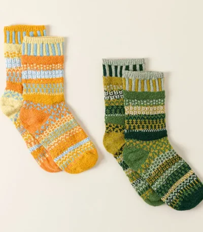 Mismatched Crew Socks