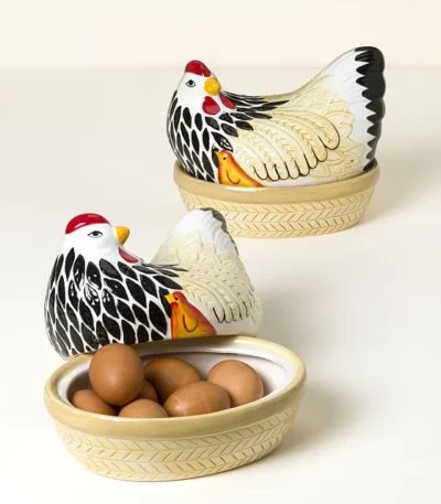 Mother Hen Ceramic Storage Jar