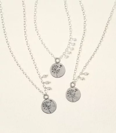 Mother's Wish Dandelion Necklace