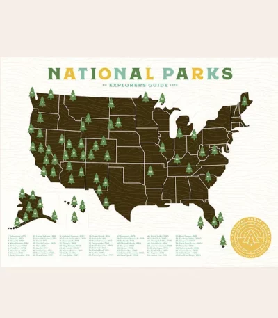 National Parks Explorer Map