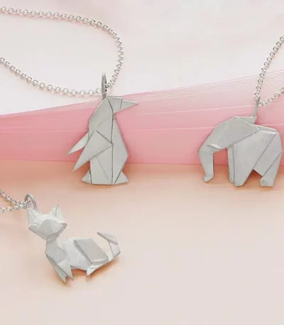 Origami Menagerie Necklaces