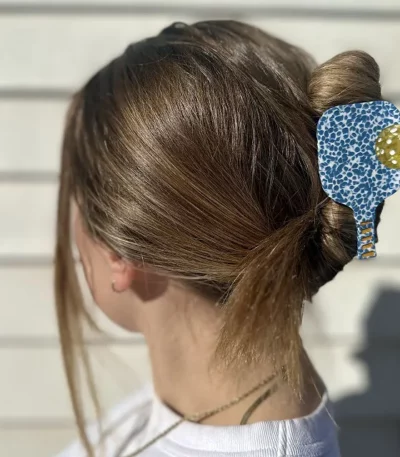 Pickleball Paddle Hair Clip