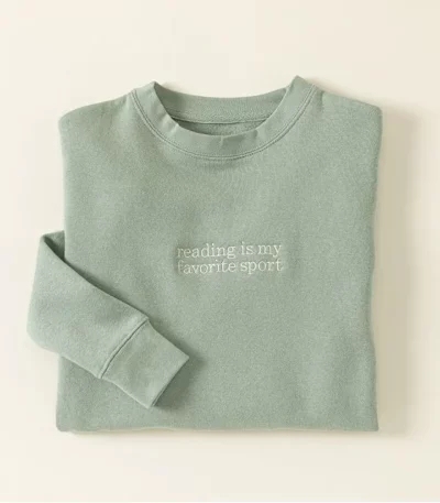 Reading Is My Favorite Sport Sweatshirt
