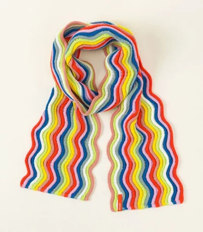 Repurposed Squiggle Scarf