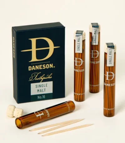 Scotch-infused Toothpicks Gift Set