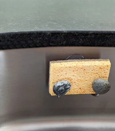 Sea Stone Sink Sponge Holder