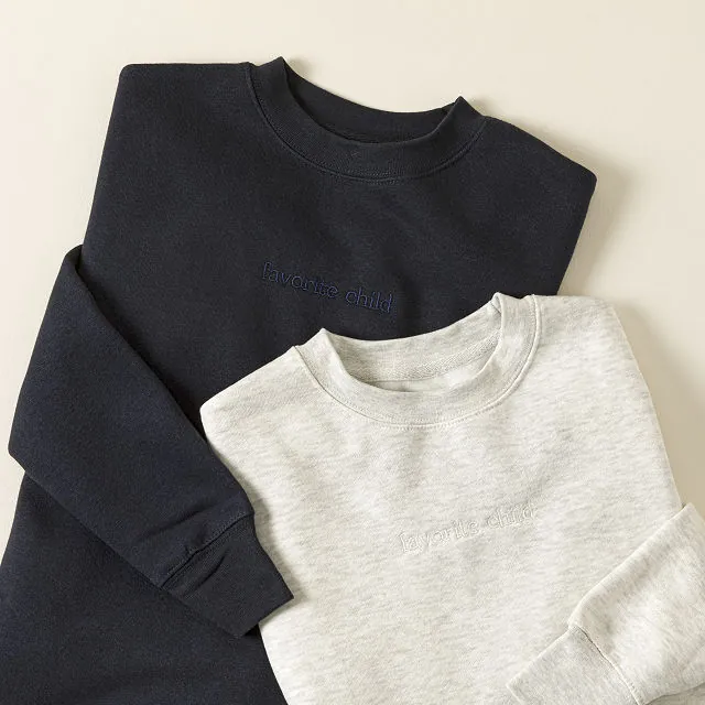 Handmade Gifts 41 Secretly Favorite Child Embroidered Sweatshirt