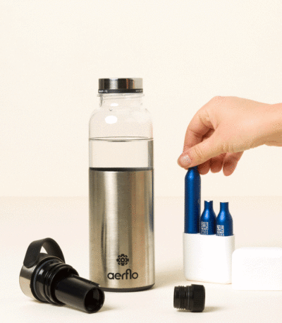 Seltzer-on-the-go Insulated Water Bottle