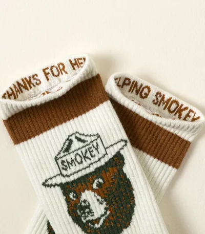 Smokey Bear Socks