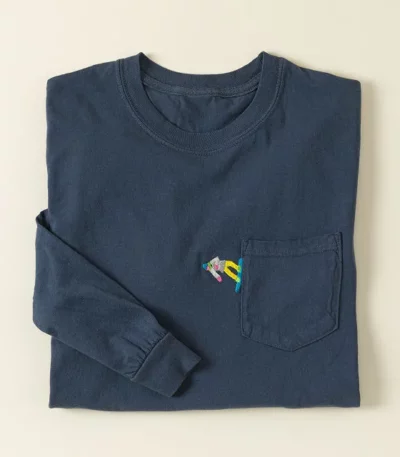Snowboarder's Summit Embroidered Pocket Tee