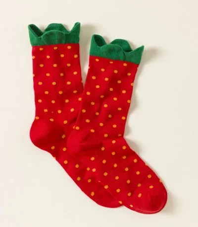 Strawberry Crew Socks