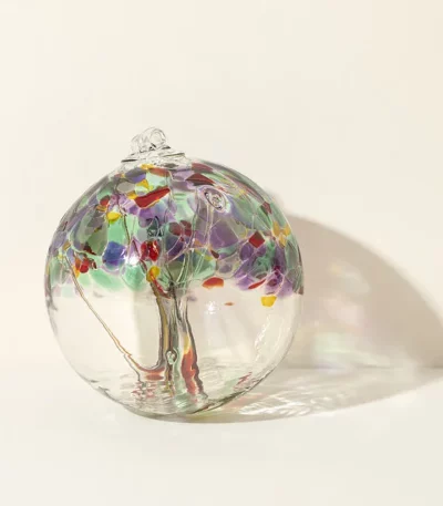 Tree Of Remembrance Recycled Glass Globe