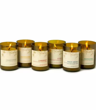 Uncorked Wine Candles