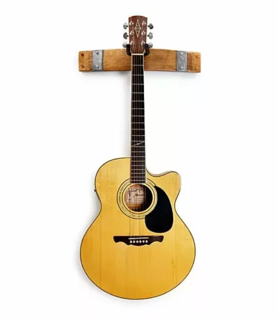 Wine Barrel Guitar Rack
