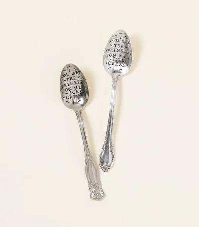 You Are The Sprinkles On My Ice Cream Spoons