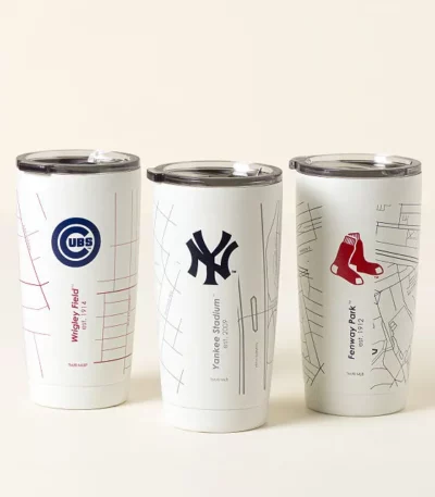 Mlb Ballpark Map Insulated Pint