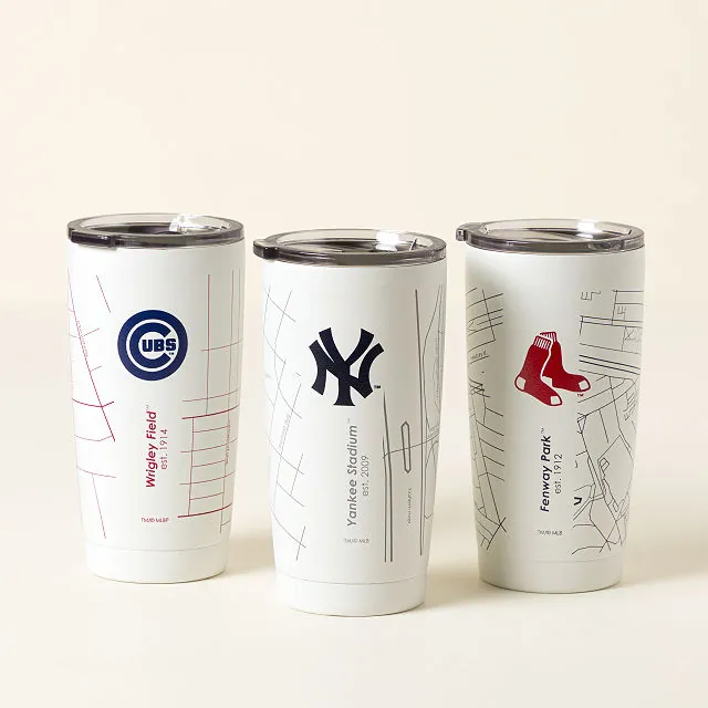 Mlb Ballpark Map Insulated Pint