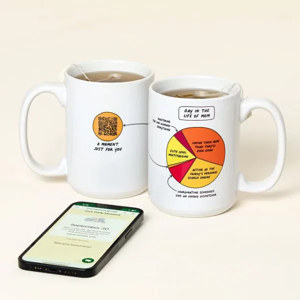 A Moment For Mom Every Day Interactive Qr Mug