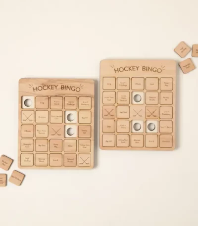 Hockey Bingo Set Of 2