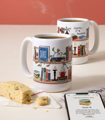 Literature Every Day Interactive Qr Mug 1