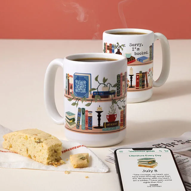 Literature Every Day Interactive Qr Mug 1