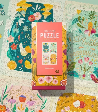 A Gardener’s Seasonal Mantras Puzzle