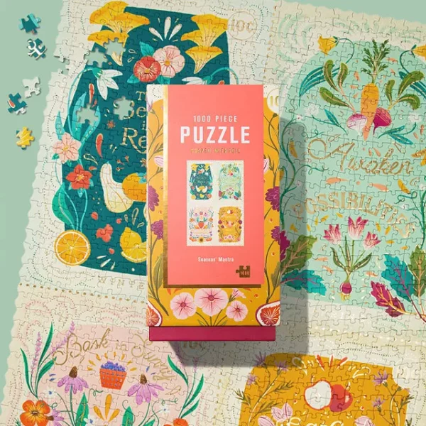 A Gardener’s Seasonal Mantras Puzzle