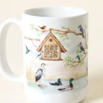 Birdwatcher Interactive Qr Mug 1