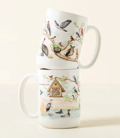 Birdwatcher Interactive Qr Mug