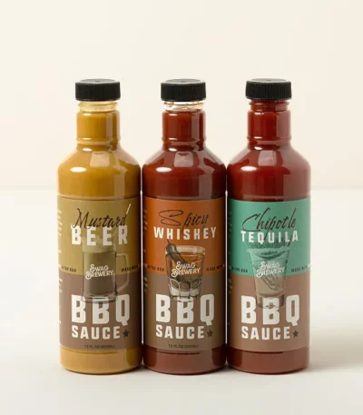 Booze-infused Bbq Sauce Set