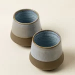 Ceramic Whiskey Tumblers – Set Of 2 1
