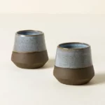 Ceramic Whiskey Tumblers – Set Of 2 2