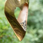 Copper Heart Bird Feeder 1