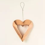 Copper Heart Bird Feeder 3