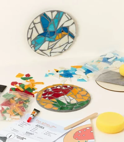 Diy Stained Glass Mosaic Kit