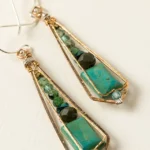Evergreen Shimmer Earrings 1