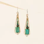 Evergreen Shimmer Earrings 2