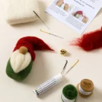 Festive Gnome Beginners Needle Felting Kit 1