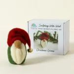 Festive Gnome Beginners Needle Felting Kit 4