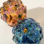 Glass Bee Drinking Orbs 2