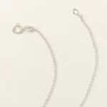 Handmade Forget-me-not Birthstone Necklace 3