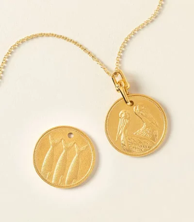 Heads Or Tails Flippable Necklace