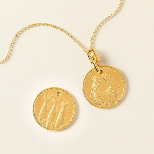 Heads Or Tails Flippable Necklace