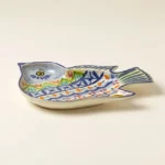 Majolica Dove Serving Dish 1